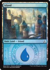 Island (B02/010) - Foil Ravnica Weekend Promo