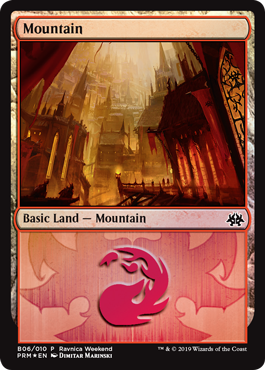 Mountain - Rakdos (B06/010) - Foil