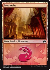 Mountain (B06/010) - Foil Ravnica Weekend Promo