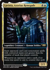 Lavinia, Azorius Renegade - Foil Ravnica Weekend Promo