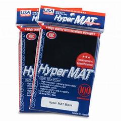 KMC Hyper Matte Black Sleeves (100ct)