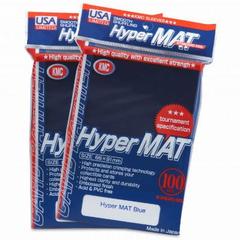 KMC Hyper Matte Blue Sleeves (100ct)