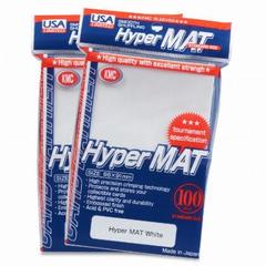 KMC Hyper Matte White Sleeves (100ct)