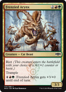 Frenzied Arynx - Foil