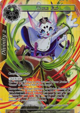 SNV-077 - R - Full Art - Table Flip