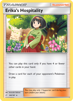 Erikas Hospitality - 140/181 - Holo Rare