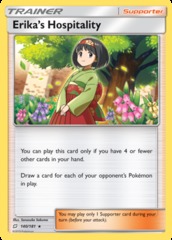 Erika's Hospitality - 140/181 - Holo Rare