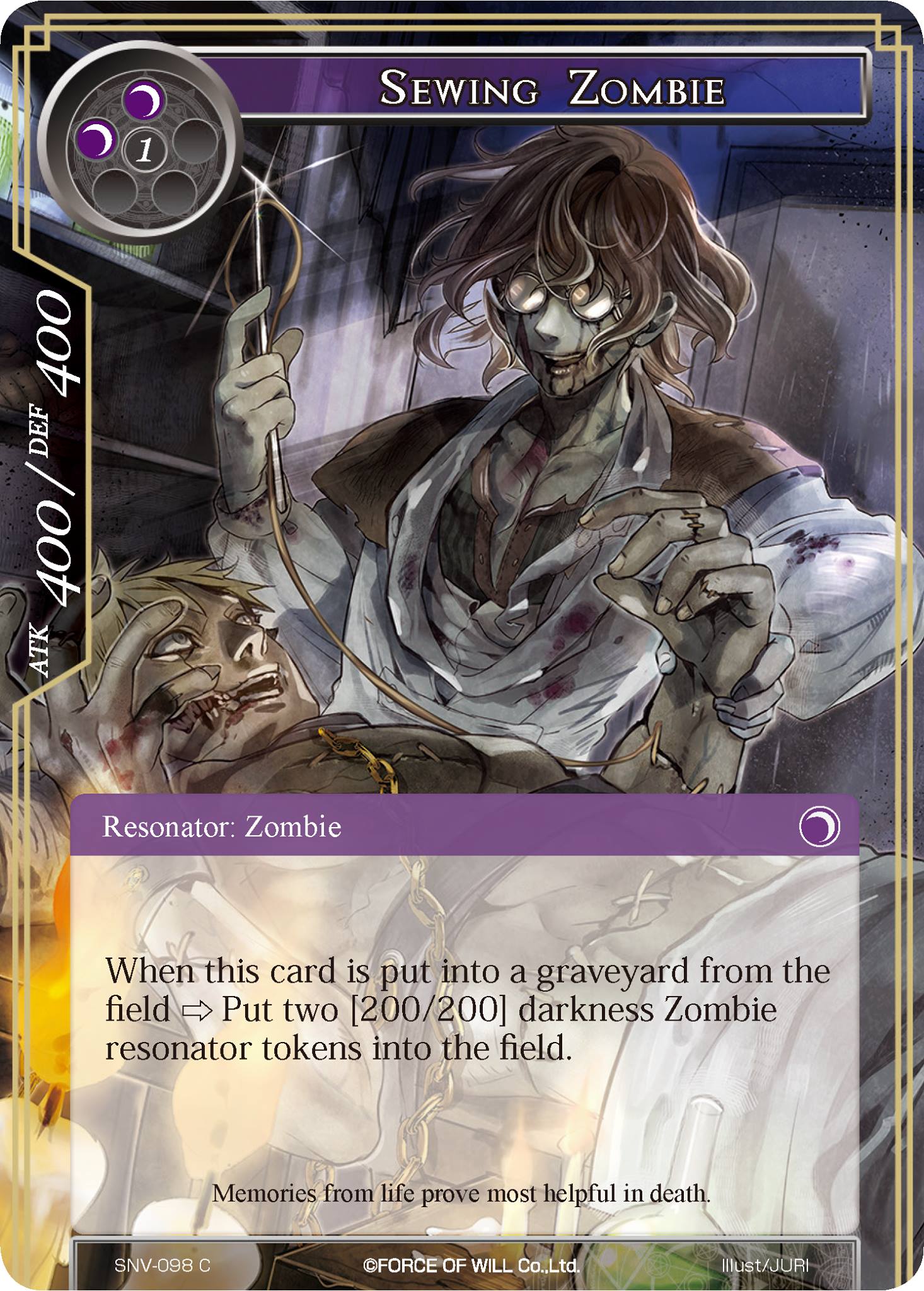 Sewing Zombie - SNV-098 - C