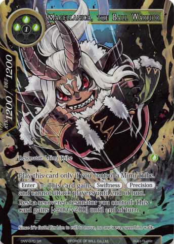 SNV-070 - SR - Full Art - Magellanica, the Ball Warrior