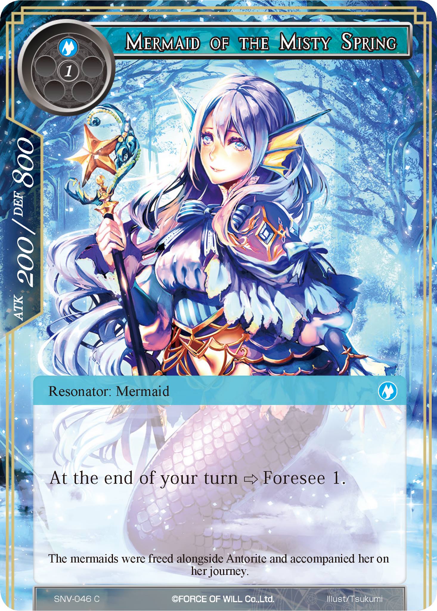 Mermaid of the Misty Spring - SNV-046 - C