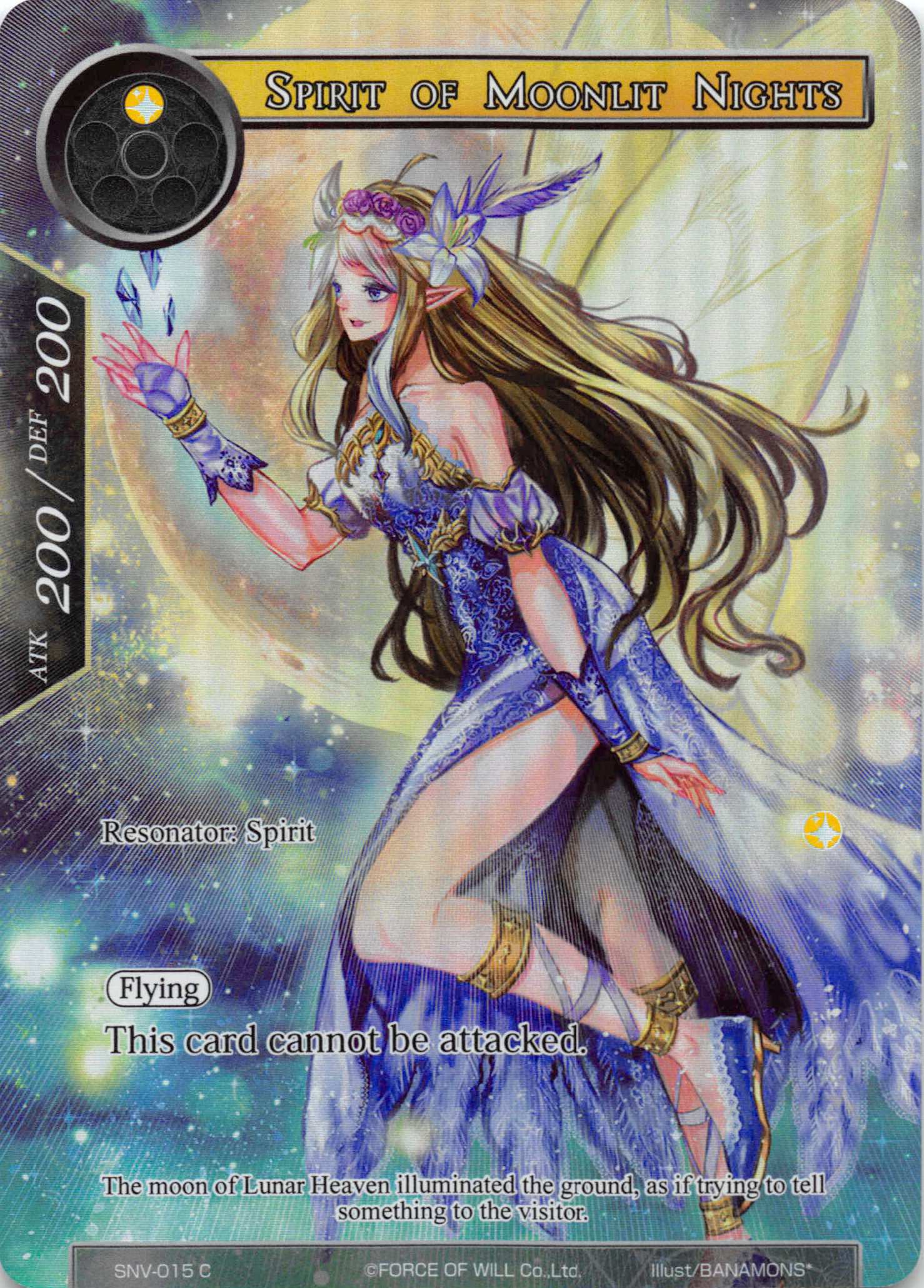 Spirit of Moonlit Nights - SNV-015 - C - Full Art