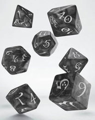 Classic RPG Dice Set smoky & white (7)