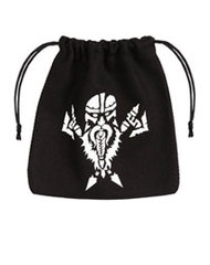 Dwarven Dice Bag black & white