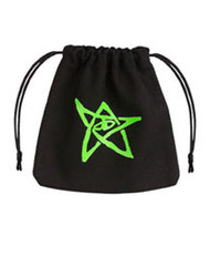 Call of Cthulhu Dice Bag black & green