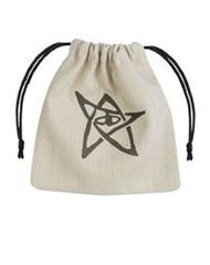 Call of Cthulhu Dice Bag beige & black