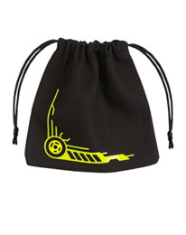 Galactic Dice Bag black & yellow