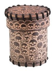 Skull Dice Cup beige