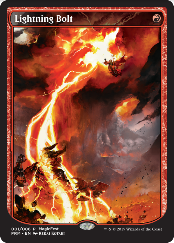 Lightning Bolt - Foil - MagicFest Promo