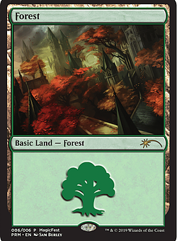 Forest - Foil - MagicFest 2019