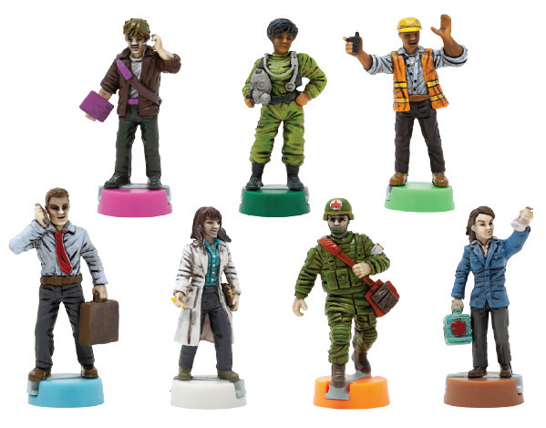 Pandemic - 10th Anniversary Edition - Painted Figures