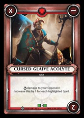 Cursed Glaive Acolyte (Unclaimed)