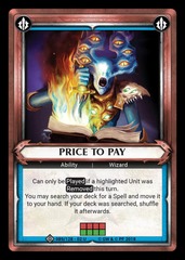 Price to Pay (Unclaimed)