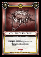 Collar of Khorne (Claimed) - Foil