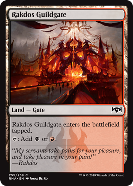 Rakdos Guildgate (255) - Foil