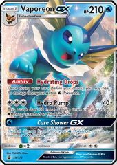 Vaporeon GX - SM172 - SM Black Star Promo