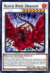 Black Rose Dragon - LED4-EN028 - Common - 1st Edition