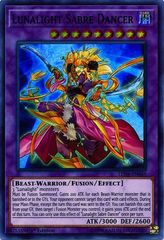 Lunalight Sabre Dancer - LED4-EN045 - Super Rare - 1st Edition