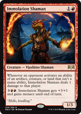 Immolation Shaman - Foil