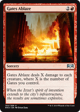 Gates Ablaze - Foil