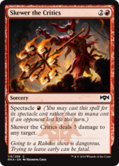 Skewer the Critics - Foil