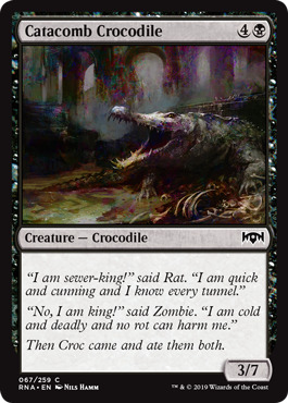 Catacomb Crocodile - Foil