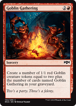 Goblin Gathering - Foil