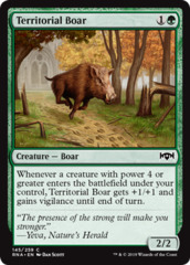 Territorial Boar - Foil