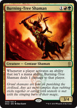 Burning-Tree Shaman