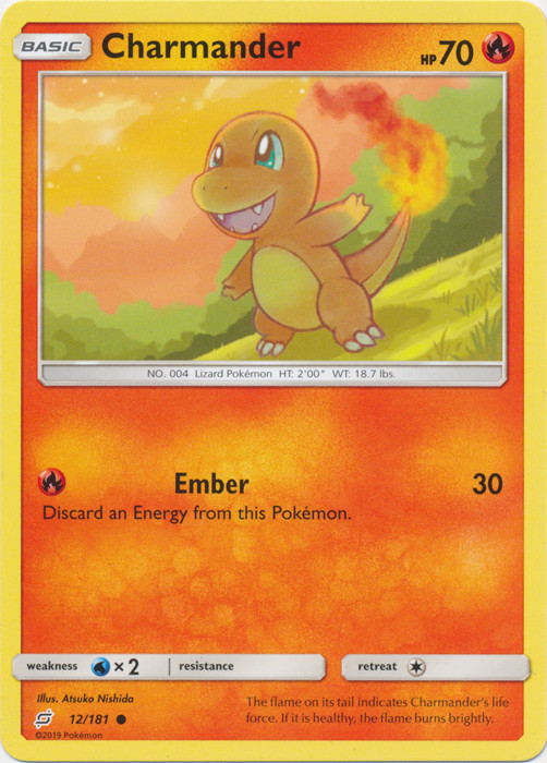 Charmander - 12/181 - Common