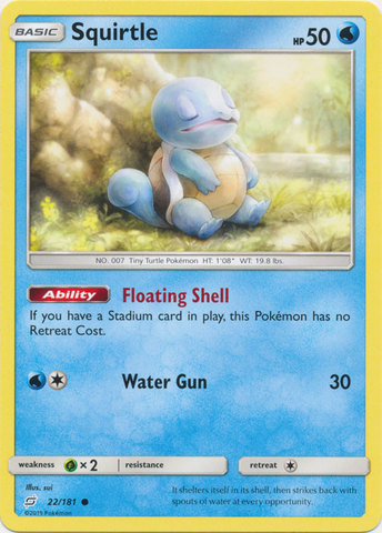 Squirtle - 22/181 - Common