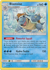 Blastoise - 25/181 - S&M Team Up Rare