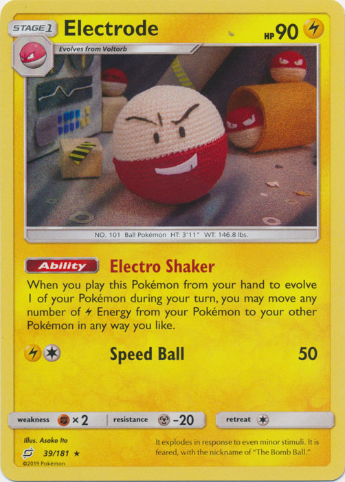 Electrode - 39/181 - Holo Rare