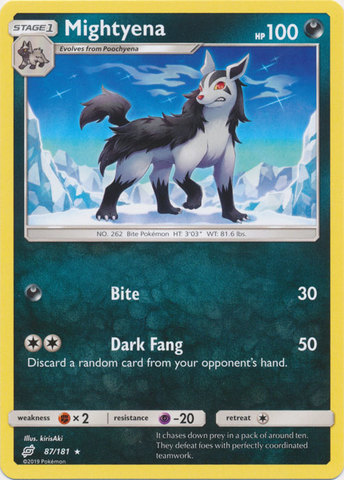 Mightyena - 87/181 - Rare