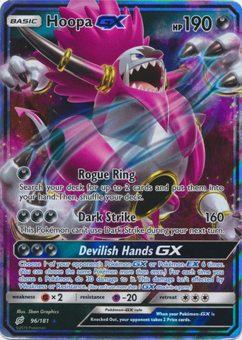 Hoopa GX - 96/181 - Ultra Rare