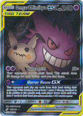 Gengar & Mimikyu GX - 165/181 - Alternate Full Art - Ultra Rare