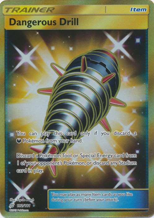 Dangerous Drill - 192/181 - Secret Rare