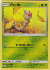 Weedle - 3/181 - Common - Reverse Holo