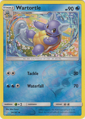 Wartortle - 24/181 - Uncommon - Reverse Holo