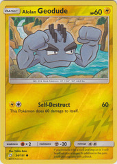 Alolan Geodude - 34/181 - Common - Reverse Holo