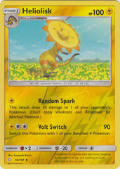 Heliolisk - 50/181 - Uncommon - Reverse Holo